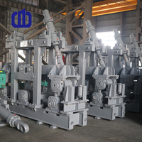 Machine de déroulage et de redressement robuste pour coulée continue, unité de redressement à rouleaux de haute qualité pour billettes CCM
