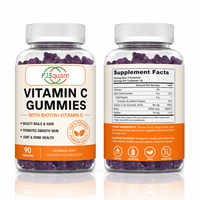 Compléments vitaminiques à marque privée, vitamine C liposomale, collagène 1000 mg, gommes à la vitamine C pour la peau