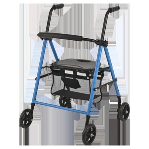 Déambulateur pliant léger à quatre roues Love Rolling Walker B18 avec siège et panier de rangement pour personnes âgées - Product Image 1