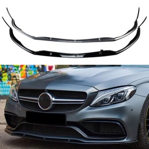 ชุดแต่งรอบคันสำหรับ Mercedes Benz C-Class W205 C205 S205 C63 AMG ปี 2015-2022 ชุดแต่งกันชนหน้า ดิฟฟิวเซอร์ สปอยเลอร์  อะไหล่ตกแต่งรถยนต์ - Product Image 2