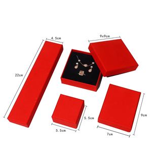 Ring Kraft Paper <strong>Boxes</strong> For Jewelry Dark Purple Jewelry Paper Box For Jewelry Custom Paper Matt Lamination - Product Image 3