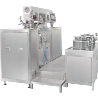 Mélangeur-homogénéisateur automatique sous vide TRH-50L pour la fabrication de cosmétiques et de soins de la peau
