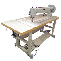 Vente en gros de machines à coudre industrielles à haut rendement Machine à coudre industrielle avec table pour équipement sportif et coussins