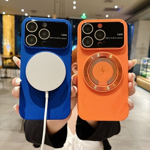 Sốc bằng chứng người giữ Nhẫn đứng trường hợp điện thoại cho <span class=keywords><strong>Iphone</strong></span> 13 14 15 MagSafe cao su Silicone bảo vệ điện thoại với máy ảnh bảo vệ ống kính - Product Image 1