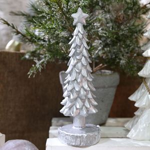 Electroplated <b>Christmas</b> <b>Tree</b> Resin Desktop Indoor Decoration High Quality Dust Resistant - Product Image 1