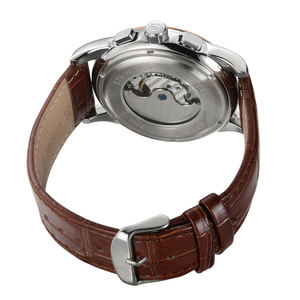 Orologi Meccanici Nuovi Forsining da Uomo con <span class=keywords><strong>Cinturino</strong></span> in Vera <span class=keywords><strong>Pelle</strong></span>, <span class=keywords><strong>Orologio</strong></span> da Polso <span class=keywords><strong>Automatico</strong></span> di Moda - Product Image 6