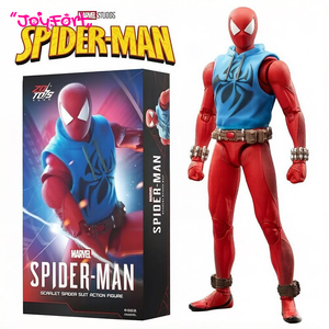 ZD Toys Original <span class=keywords><strong>Scarlet</strong></span> <span class=keywords><strong>Spider</strong></span> 18cm/7in Figurine d'action à l'échelle 1/10 Modèle articulé Figurine de collection - Product Image 1