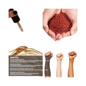 Aceite Limpiador Desmaquillante Vegano Premium con Minerales, Hierbas y Ingredientes Químicos para el Acné de Fábrica de Cosméticos Coreana - Product Image 3