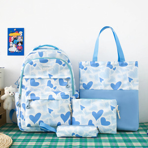 Chica de dopamina, mochila linda, nivel de apariencia alto, estudiante universitario, mochila escolar, escuela secundaria, conjunto de cuatro piezas de gran capacidad - Product Image 6