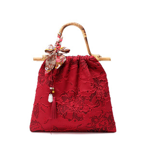 Nuevo Bolso de Mensajero de Tela de Seda de Alta Calidad para Mujer, Bolsos de Diseñador Bordados, Bolsos de Hombro Cruzados de Lujo para Mujer, Bolsos Tote - Product Image 1