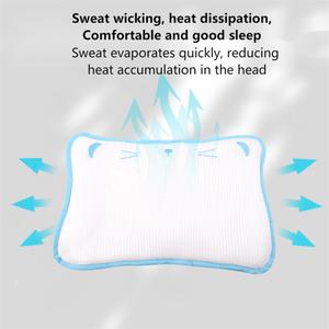 <span class=keywords><strong>Oreiller</strong></span> pour bébé Classe A 0-6 mois, en soie glacée fraîche et respirante, cadeau d'été pour nouveau-né, essentiel <span class=keywords><strong>de</strong></span> la crèche très populaire - Product Image 3