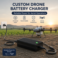 Chargeur de batterie rapide 25,2 V 3 A pour pulvérisateur, drone, robot 6S Li-ion, léger, fabriqué par Fuyuang, certifié UL CE SAA