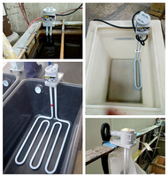 Haney personnalisation Chrome nickel plaqué or machine d'anodisation électrolytique réservoirs d'anodisation en polypropylène à vendre