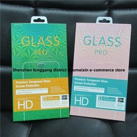 Boîte d'emballage universelle pour protecteur d'écran en verre trempé pour téléphone, pour emballage de film, fabriqué en Chine, modèle HBZLS