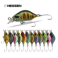 Leurre de pêche coulant 30 mm 3 g avec yeux 3D pour leurres nageurs et appâts insectes pour brochet - Hessen H09