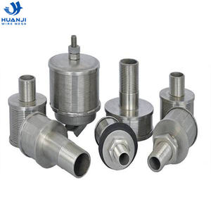 304 316 316L钢丝包裹不锈钢楔形丝网/约翰逊过滤器 - Product Image 1