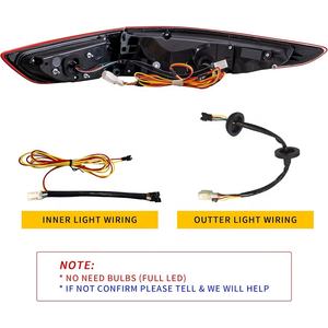 Montaje de luz trasera LED de coche para <span class=keywords><strong>Mazda</strong></span> <span class=keywords><strong>3</strong></span> Axela <span class=keywords><strong>Sedan</strong></span> 2019 2020 2021 <span class=keywords><strong>2022</strong></span> freno antiniebla trasero Luz de marcha atrás luz trasera de señal de giro - Product Image 6