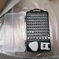 Nouveau modèle – Kit de 115 embouts de tournevis de précision OEM avec grattoir et outils à main, étui rigide pour téléphones Android et ordinateurs portables, faible MOQ, en stock