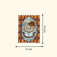 Étiquettes brodées à coudre soi-même, patchs de réparation pour vêtements, étiquettes tissées en tissu pour vêtements, pour jeans, pantalons, vestes