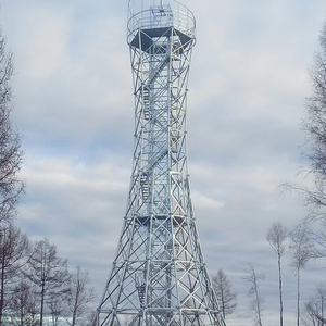 Xây dựng tháp quan sát thép mạ kẽm tháp kết cấu thép tháp quan sát tháp bảo vệ xây dựng tùy chỉnh chiều cao 10-50m - Product Image 4