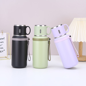 Stainless Steel Vacuum Insulated <b>Mug</b> 316 <b>Large</b> Capacity Portable Travel With Handle Steel Lid Tumbler - Product Image 2