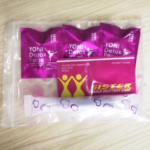 Offres Spéciales Prof.Ding Point de nettoyage féminin 5 en 1 Ensemble de nettoyage quotidien pour femmes 3 perles de détox yoni 1 APPLICATEUR 1 CARTE D'AUTO-ESSAI - Product Image 6