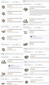 Tornillos Pentalope M8 Aero Lock M16 Pernos secretos Antirrobo Lobe de bloqueo Conelock Tuerca de bloqueo hexagonal Perno de tornillo antirrobo - Product Image 4