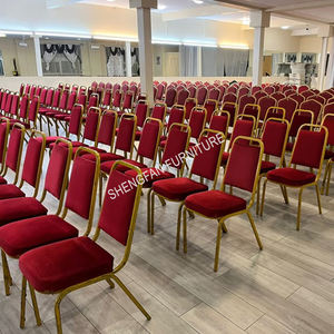 Comodo usato in metallo per matrimoni <span class=keywords><strong>sedie</strong></span> da <span class=keywords><strong>tavolo</strong></span> banchetto <span class=keywords><strong>sala</strong></span> Hotel sedia evento per soggiorno cucina cuscino in schiuma impilabile - Product Image 1