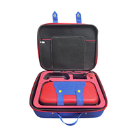 Nouvelle conception 2025 – Étui portable rouge en EVA antichoc, anti-poussière et étanche pour console Nintendo Switch 2 et accessoires – Rangement de voyage