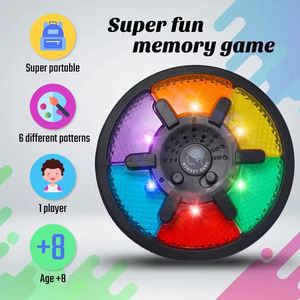 เครื่องเล่นเกมกระดานจูมอน อินเทอร์แอคทีฟ เมมโมรี่เกม พร้อมไฟ LED และเสียงประกอบ ของเล่นเด็ก ปริศนาเสริมสร้างสติปัญญา - Product Image 4