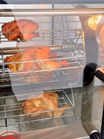 Machine à rôtir le poulet au gaz et électrique à haute productivité, nouvelle en acier inoxydable pour les restaurants et les hôtels