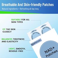 Patch NAD+ Boost pour le bien-être quotidien et la mise en place d'une routine d'énergie naturelle durable OEM