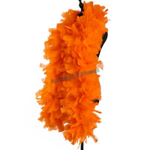 Grande Cachecol Turquia Ruff Pena Boa para Mulheres Casa Festa Casamento Xmas Decor Craft Vestuário Traje Dança Vestido Cosplay Accecssoy - Product Image 5