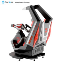 Sièges de cockpit de simulation VR professionnels en gros pour usine, taille personnalisée, en métal et plastique durables pour le jeu