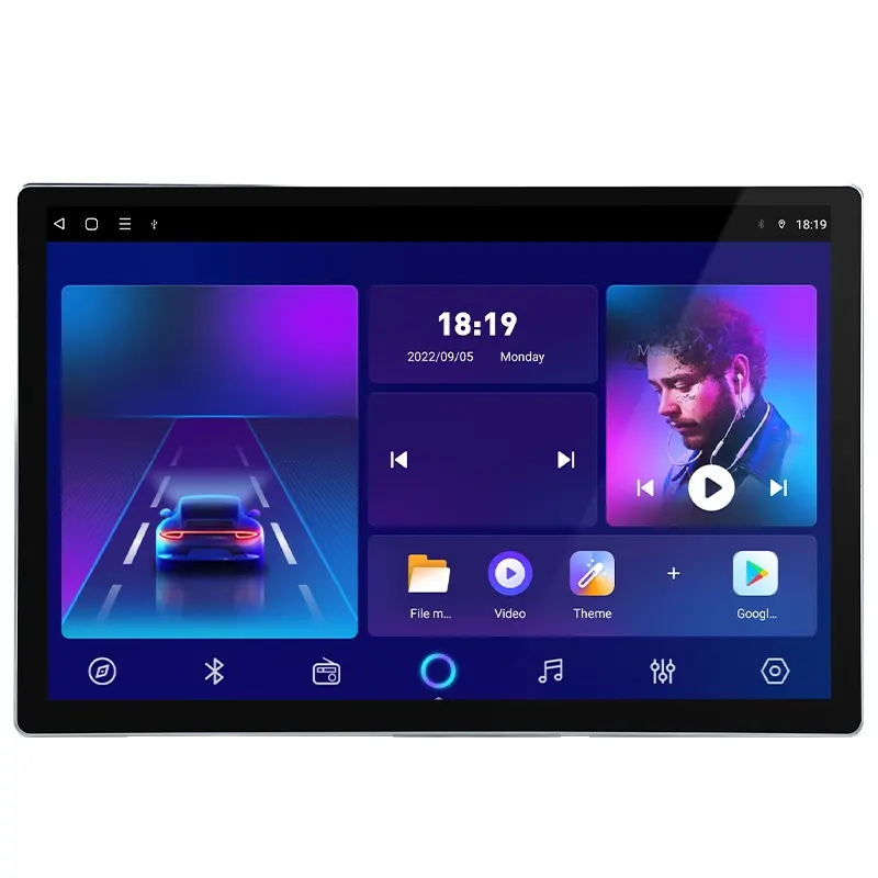 Echte Android10 Radio Tda8035 4Gb + 64Gb Ondersteuning 4G Dsp Carplay Navigatie & Gps Auto Dvd-Speler Autoradio