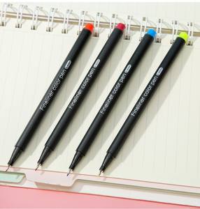 Barril de 100 colores, juego de delineador de 0,4mm, rotulador para estudiantes y niños, marcadores de dibujo artístico Posca, Color negro - Product Image 2