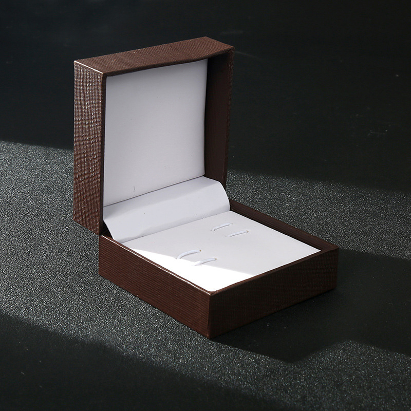 Square French Shirt Cufflinks Box Tie Clip Display Gift Box 3 Piece Cufflinks Lapel Clip Box Cufflinks Case