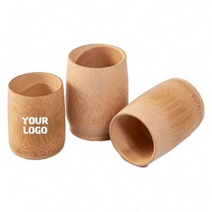 XDH373 Customized Logo Tableware Eco-friendly Handmade Mug Reusable Drinking Promotion <b>Gift</b> Custom 100% Natural Bamboo Cups - Product Image 1