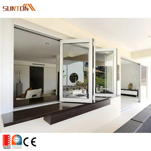 Giá rẻ Giá nhôm khung gấp Windows Set nhà hiện đại căn hộ dân cư ban công nhôm kính trượt Bifold cửa sổ - Product Image 6