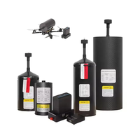 Équipement de communication à fibre optique FPV Drone à fibre optique Ultra-longue distance 2km/3km/5km/10/15/20km/30km Fibre optique FPV