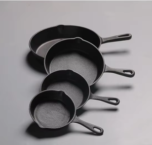 Hàn Quốc BBQ 14-26Cm Không Dính Chảo Nướng Chảo Carbon Bít Tết Gang Chảo Không Dính Chảo - Product Image 2