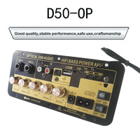 Sıcak mühür D50-OP Blue5.3 Hi-Fi kanal ses amplifikatörü sistemi Stereo Karaoke güç ses kullanımı için çok fonksiyonlu HD sinyal girişi