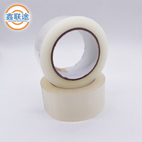 Ruban adhésif acrylique thermofusible sensible à la pression imperméable 48 mm x 100 m x 45 microns, adhésif simple face, ruban adhésif pour carton BOPP