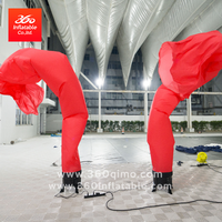 360 professionnel personnalisé 20ft grand géant publicité gonflables 20ft Air Sky Dancer avec ventilateur usine directe