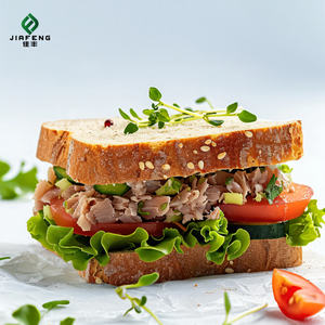 Prezzo di fabbrica 185g di tonno in scatola di buon gusto in scatola in porcellana pesce tonno - Product Image 3