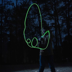 6 couleurs nouveauté lanceur de corde lumineux jouets pour enfants nouveau Style lanceur de corde électrique chat jouets en gros - Product Image 3