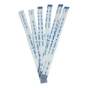 RoHS совместимый E485813 Awm 80C 60 В Vw-1 1,0 мм Шаг <span class=keywords><strong>6Pin</strong></span> 100 мм Длина гибкий плоский кабельный жгут для использования устройства Ffc - Product Image 1