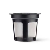 Filtres à café réutilisables K-Cup Keurig 200mL de qualité alimentaire écologique facile à utiliser et à nettoyer outils portables pour le café et le thé