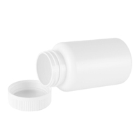 30ml 100ml 120ml Mini Grande Bouteille de Médecine PE Vide Bouteilles en Plastique Rondes Blanches pour Pilule Capsule Vitamine Tablette