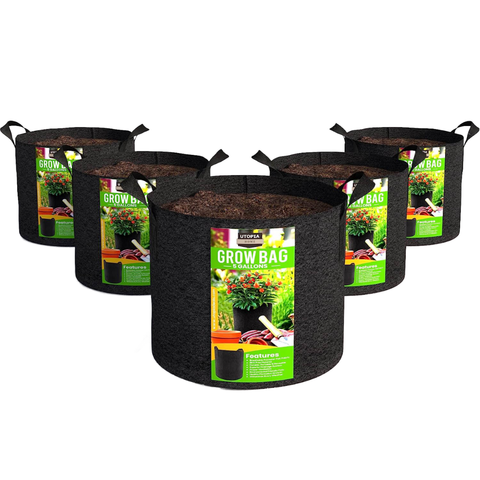 Gallon Bag Garden Plant Bag Needle-punched Non-woven Fabric Special-purpose Luggage
